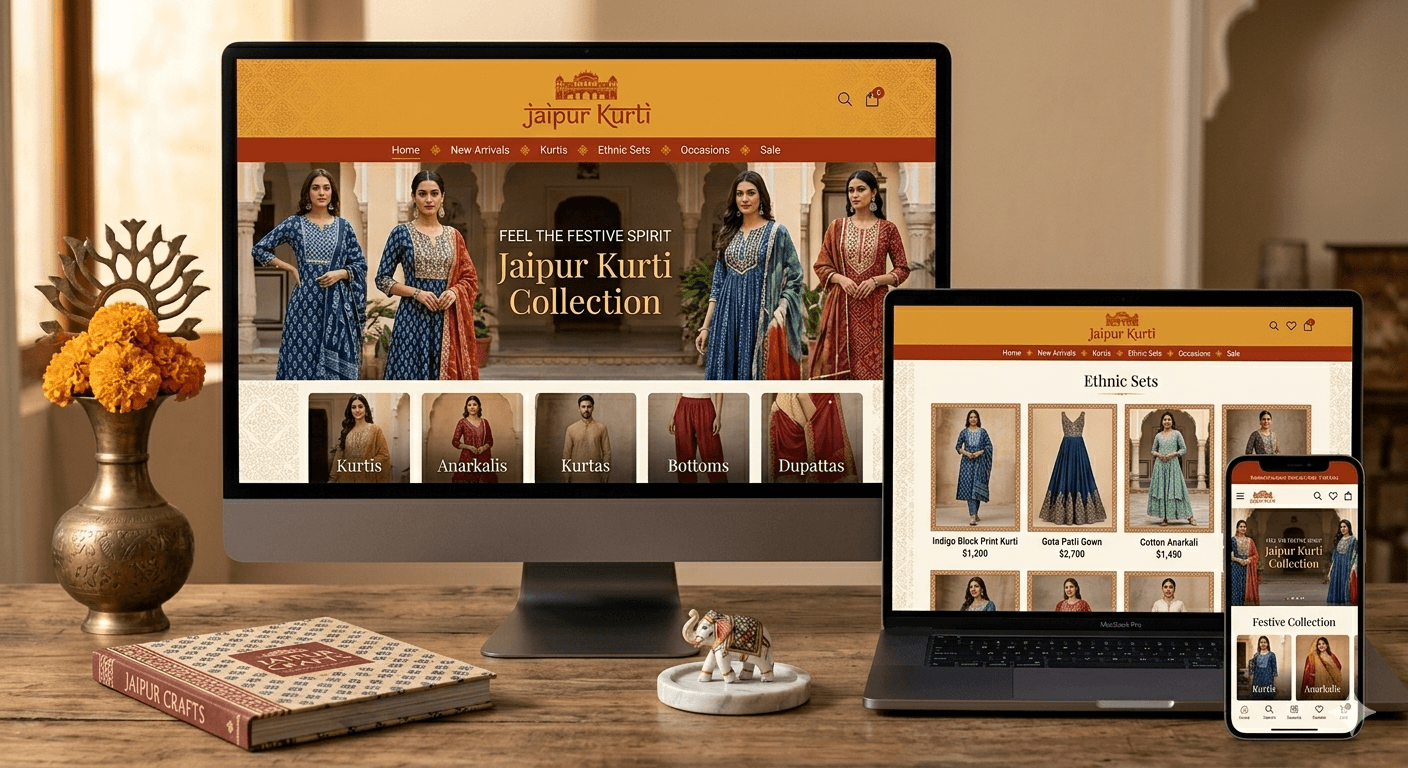 Jaipur Kurti Ethnic Wear Store